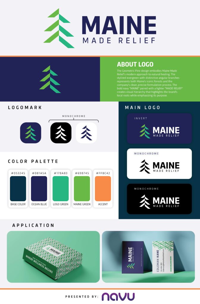 maine made relief style guide
