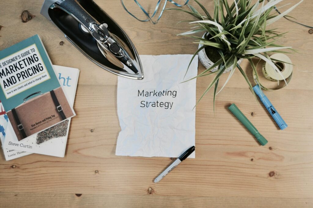 marketing strategies crumbled up