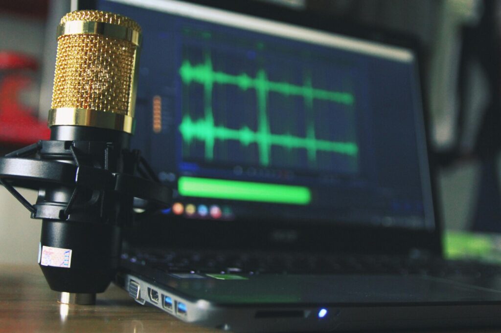 content creation small business audio 